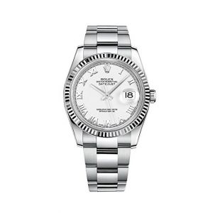 Rolex Datejust 36 Men's Watch Silver (116234-WHTRO)