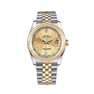 Rolex Datejust 36 Men's Watch Yellow Gold (116233-GLDSJ)
