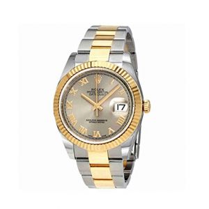 Rolex Datejust 36 Men's Watch Yellow Gold (116233RRO)
