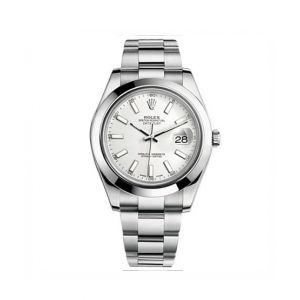 Rolex Datejust II Men's Watch Silver (116300WSO)