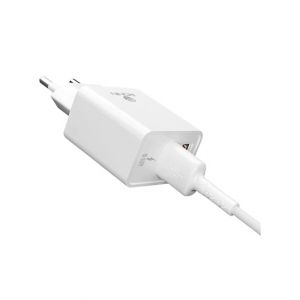 Ronin Dual Port Type C Charger - White (R-615)