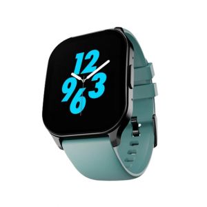 Ronin Smart Watch With Black Dial (R-07)-Teal