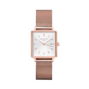 Rosefield The Boxy Women's Watch Rose Gold (QWSR-Q01)