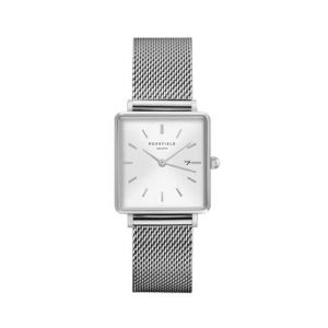 Rosefield The Boxy Women's Watch Silver (QWSS-Q02)