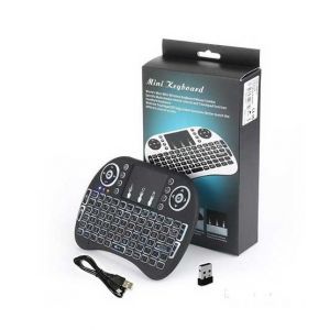 Mini Touchpad Wireless Backlit Keyboard Mouse For Android Box or tv