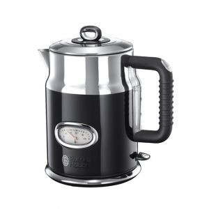Russell Hobbs Retro Electric Kettle Black (21671)