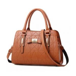 Saad Collection Handbag For Women Brown (0066)