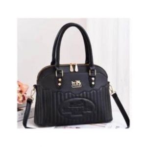 Saad Collection Luxury Shoulder Handbag For Women Black (91)