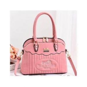 Saad Collection Luxury Shoulder Handbag For Women Pink (87)