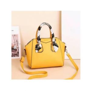 Saad Collection Shoulder Handbag For Women Yellow (14)
