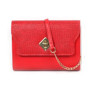 Sage Leather Women's Bag Red (230181)