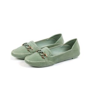 Sage Leather Casual Shoes For Women Mint (680143)-36 - Euro