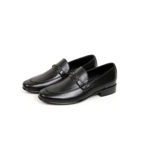 Sage Leather Formal Shoes For Men Black (210245)-44 - Euro