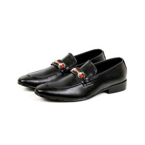 Sage Leather Formal Shoes For Men Black (230250)-40 - Euro