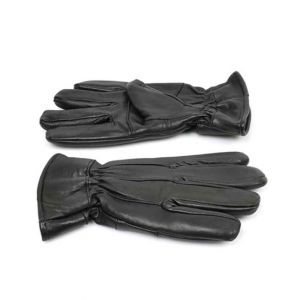 Sage Leather Gloves For Men Black (400029)-Large
