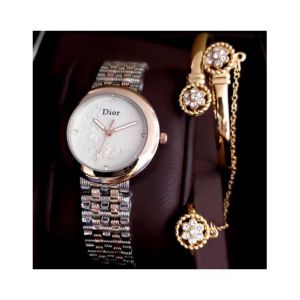 Sale Out Dior Jewelry Watch For Women Two Tone (0341)