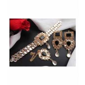 Sale Out Jewellry Set For Women Black (0351)