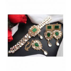 Sale Out Jewellry Set For Women Green (0348)