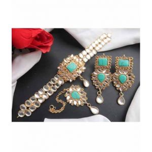 Sale Out Jewellry Set For Women Sea Green (0349)