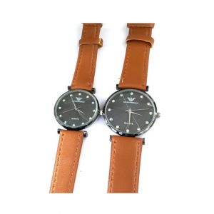Sale Out Leather Strap Watch For Couple