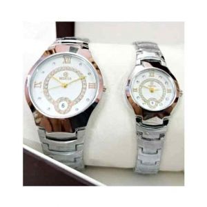 Sale Out Mseta Chain Couple Watch (0315)
