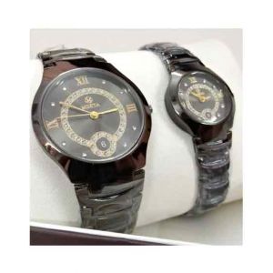 Sale Out Mseta Chain Couple Watch (0317)