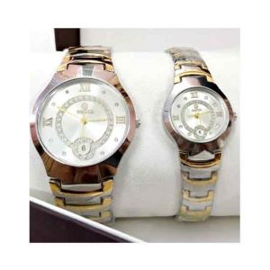 Sale Out Mseta Chain Couple Watch (0319)