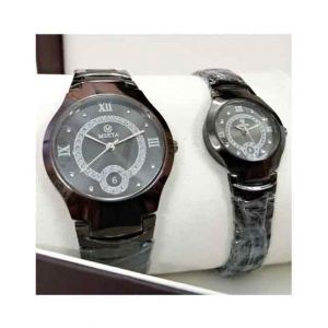 Sale Out Mseta Chain Couple Watch (0320)