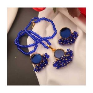 Sale Out Stone Locket Set For Women (0089)