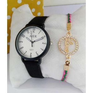 Sale Out Strap Watch + Bracelet For Women