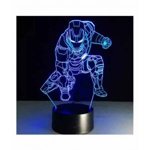 Sale Out Super Heroes 3d Bedroom Night Lamp (0372)