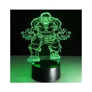 Sale Out Super Heroes 3d Bedroom Night Lamp (0375)