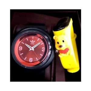 Sale Out Watch With Cartoon Band For Kids (0424)