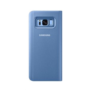 Samsung Clear View Standing Blue Cover For Galaxy S8