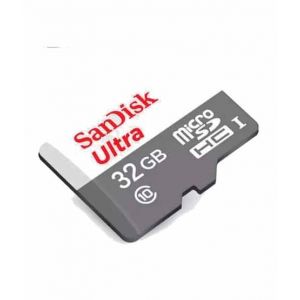 SanDisk 32GB Ultra MicroSDXC Memory Card With Adapter