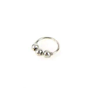 Scenic Accessories Hoop Nose Ring For Women Silver