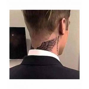 Scenic Accessories Temporary Angel Wing - Neck Tattoo