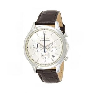 Seiko Chronograph Men's Watch Brown (SSB341P1)