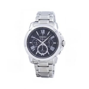 Seiko Premier Chronograph Men's Watch Silver (SSC597P1)