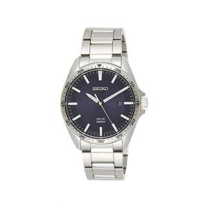 Seiko Solar Stainless Steel Men's Watch Silver (SNE483P1)