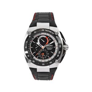Seiko Sportura Chronograph Men's Watch Black (SPC047P2)