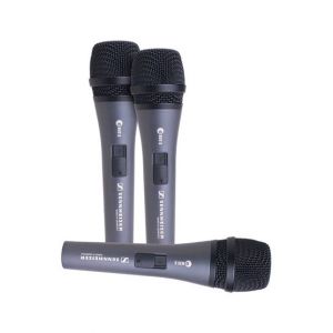 Sennheiser E835S Handheld Cardioid Dynamic Microphone - Pack Of 3