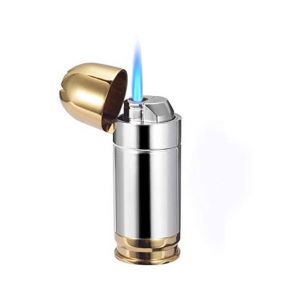 Shop Zone Bullet Shape Jet Torch Butane Lighter with Bottle Opener