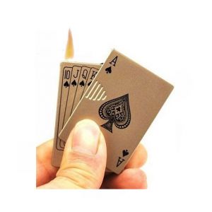 Shop Zone Card Style Poker Lighter