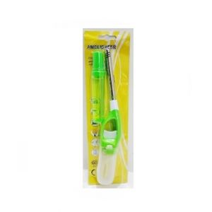 Shop Zone Extended BBQ Gas Lighter With Refilling Green