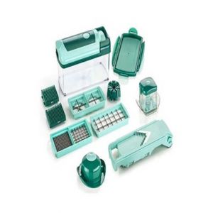 Shop Zone Nicer Dicer Fusion Chopper and Slicer Green