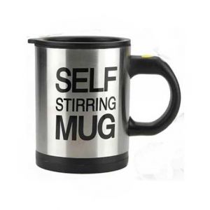 Shop Zone Self Stirring Mug Black