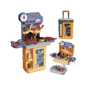 ShopEasy 3 In 1 Carpenter Engineer Role Play Suitcase 39 Pcs