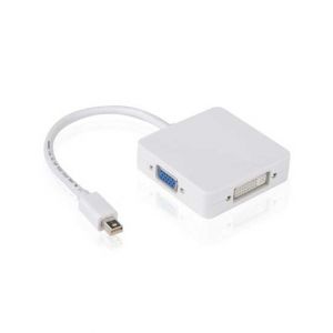 ShopEasy 3 in 1 Mini DisplayPort Converter Adapter Cable