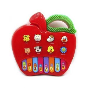 ShopEasy Apple Piano 3D Press Button Learning Machine